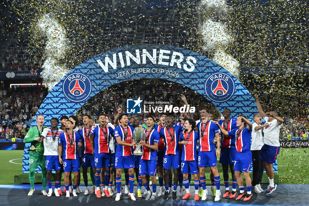 PSG vs Aston Villa FC - UEFA SUPER CUP - SOCCER