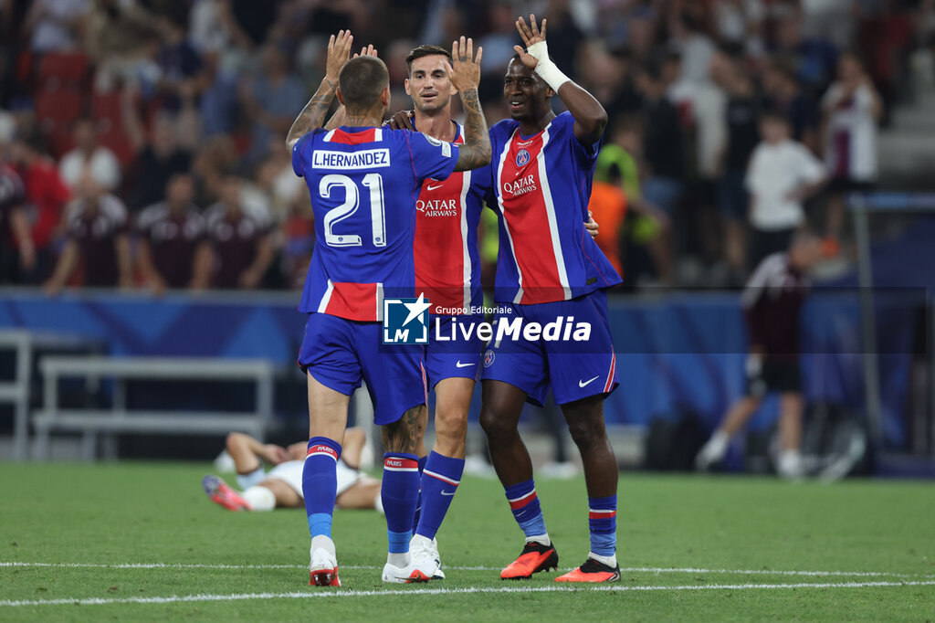 PSG vs Aston Villa FC - UEFA SUPER CUP - SOCCER