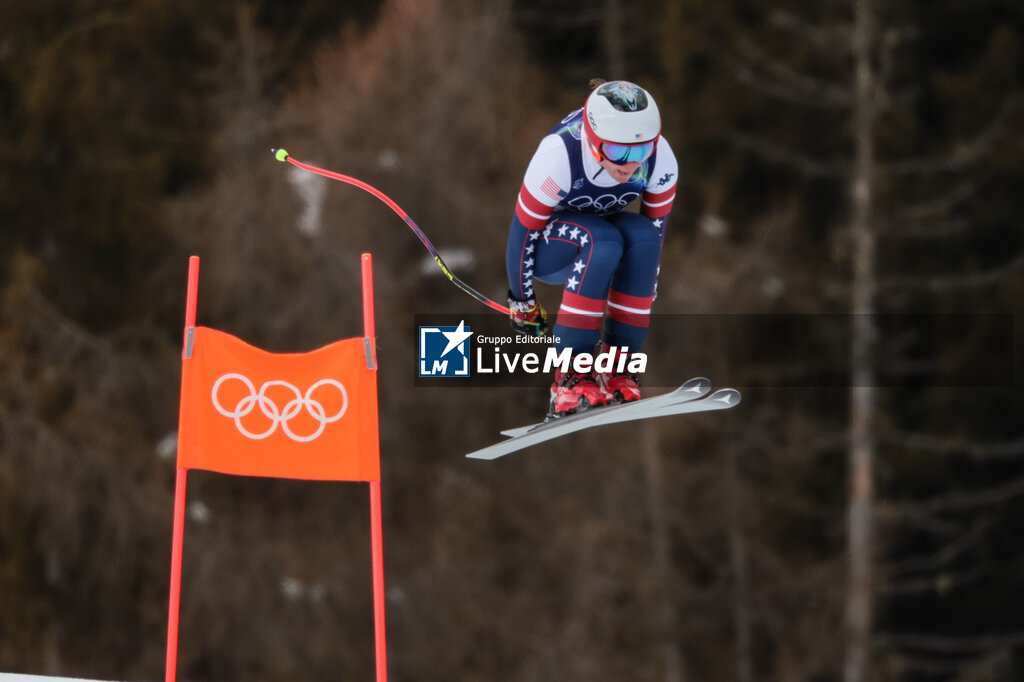 Alpine Skiing Women's Team Combined, Downhill - OLYMPIC WINTER GAMES MILANO-CORTINA 2026 - OLYMPIC GAMES