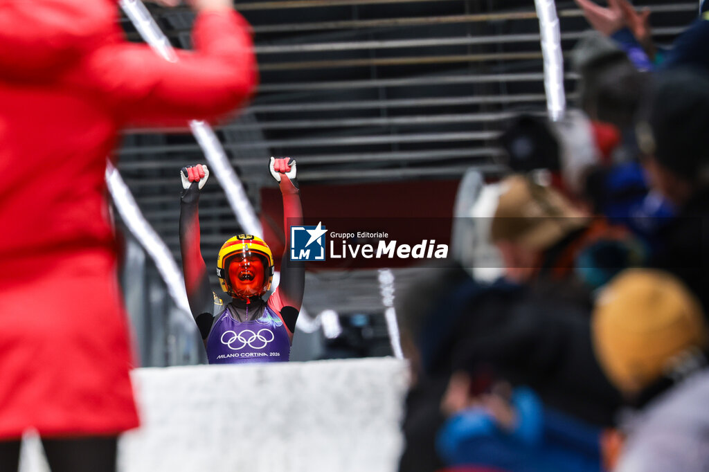 Luge Women's Singles Final - OLYMPIC WINTER GAMES MILANO-CORTINA 2026 - OLYMPIC GAMES