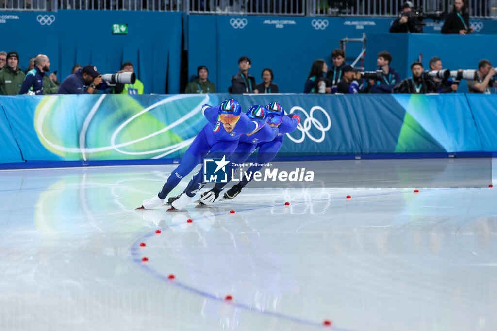 Speed Skating Men's Team Pursuit  - OLYMPIC WINTER GAMES MILANO-CORTINA 2026 - OLYMPIC GAMES
