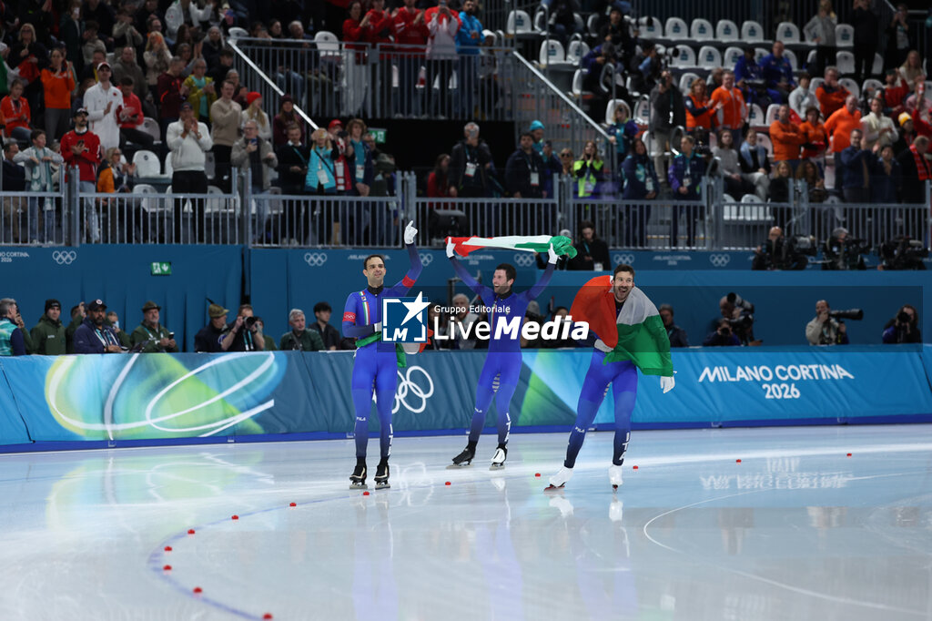 Speed Skating Men's Team Pursuit  - OLYMPIC WINTER GAMES MILANO-CORTINA 2026 - OLYMPIC GAMES