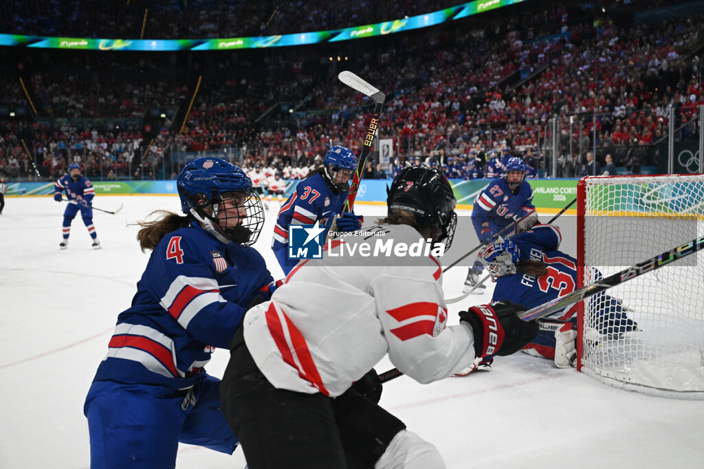 Women's Ice Hockey - Gold Medal - USA vs Canada - OLYMPIC WINTER GAMES MILANO-CORTINA 2026 - OLYMPIC GAMES