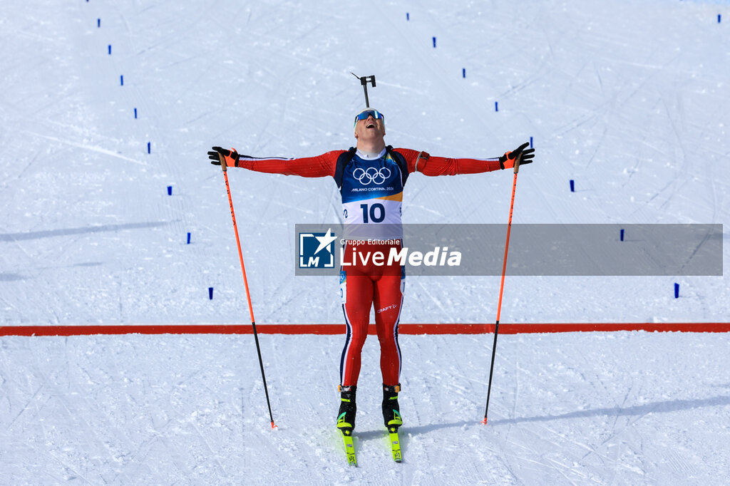 Biathlon Men's 15km Mass Start - OLYMPIC WINTER GAMES MILANO-CORTINA 2026 - OLYMPIC GAMES