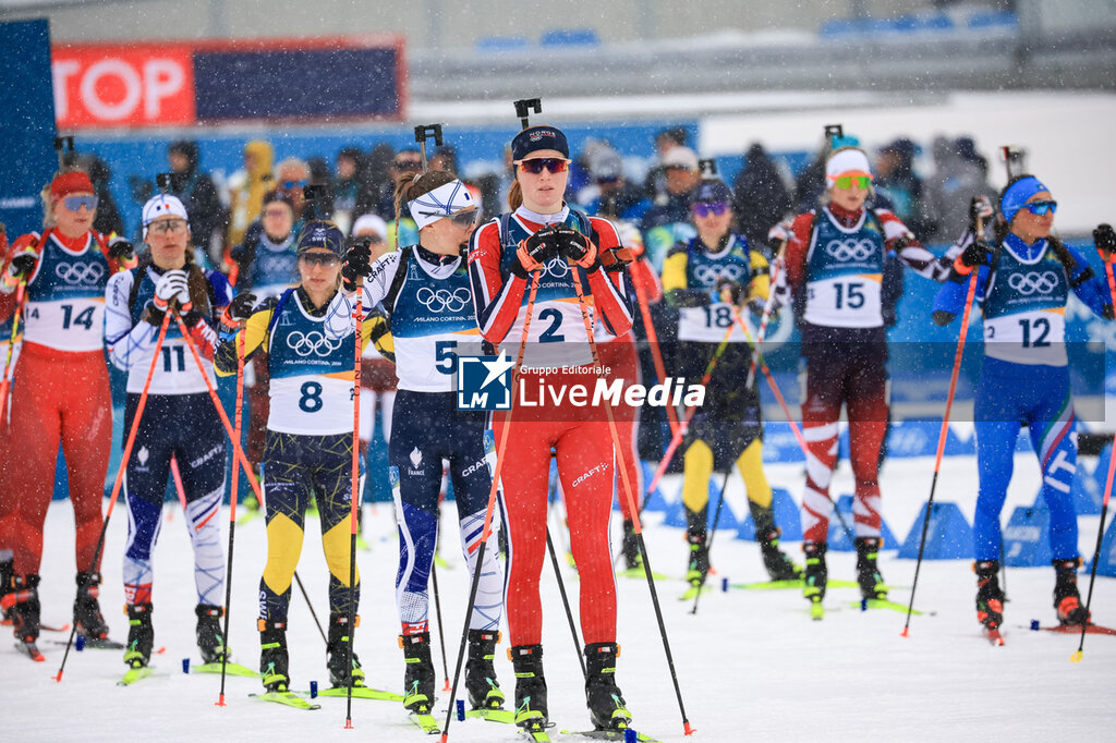 Biathlon Women's 12.5km Mass Start - OLYMPIC WINTER GAMES MILANO-CORTINA 2026 - OLYMPIC GAMES