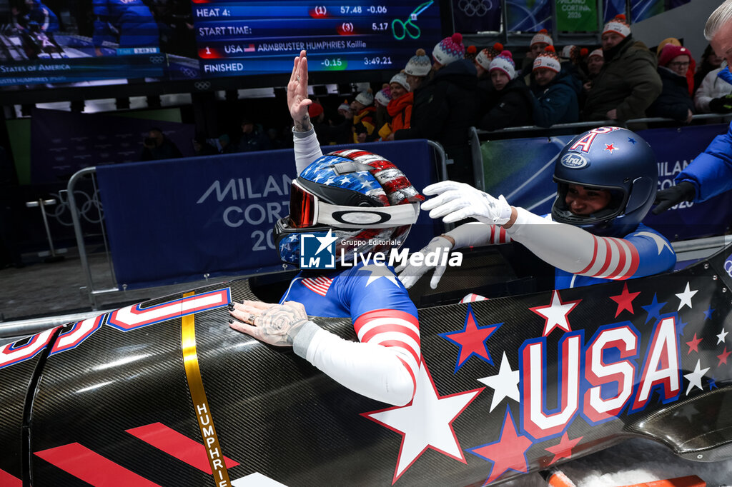 Bobsleigh 2-woman - OLYMPIC WINTER GAMES MILANO-CORTINA 2026 - OLYMPIC GAMES