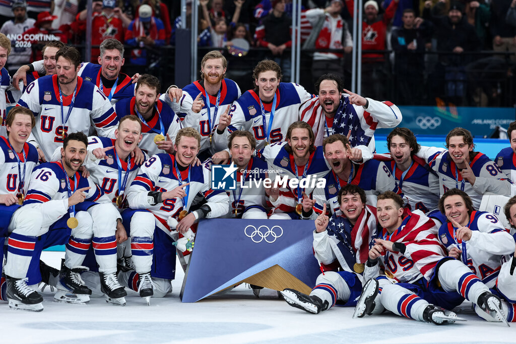Men's Ice Hockey - Canada vs USA - OLYMPIC WINTER GAMES MILANO-CORTINA 2026 - OLYMPIC GAMES