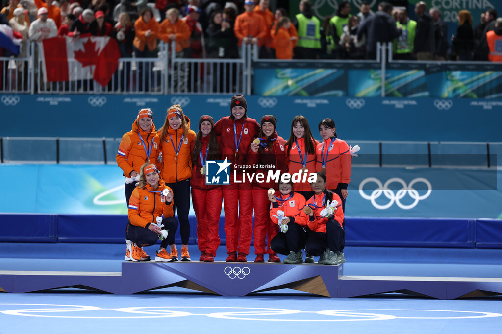 Speed Skating Women's Team Pursuit  - OLYMPIC WINTER GAMES MILANO-CORTINA 2026 - OLYMPIC GAMES