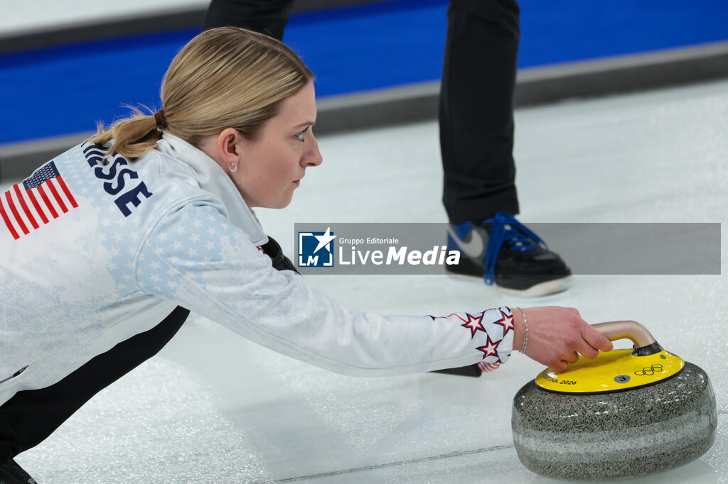 Curling Semifinal USA vs Italy - OLYMPIC WINTER GAMES MILANO-CORTINA 2026 - OLYMPIC GAMES