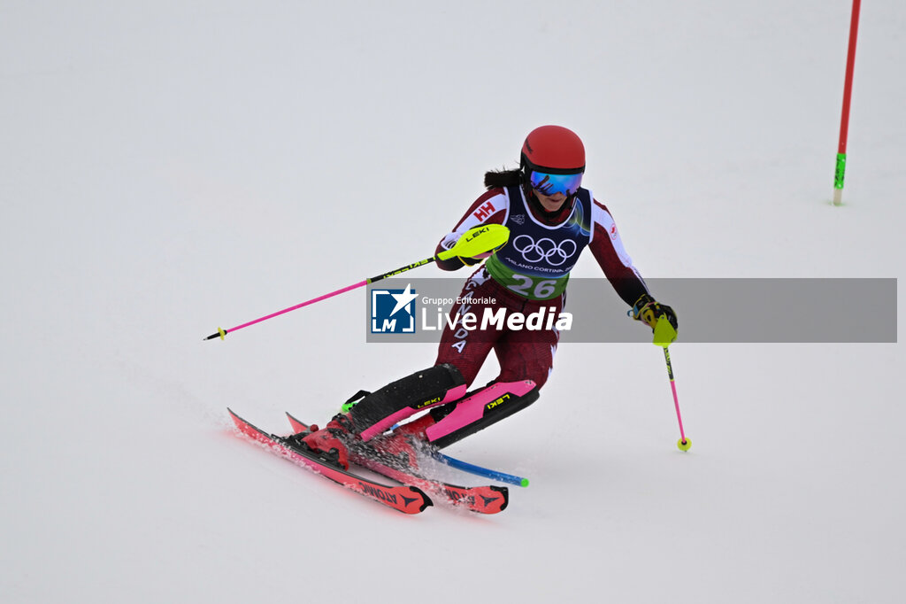 Alpine Skiing Women's Team Combined, Slalom - OLYMPIC WINTER GAMES MILANO-CORTINA 2026 - OLYMPIC GAMES