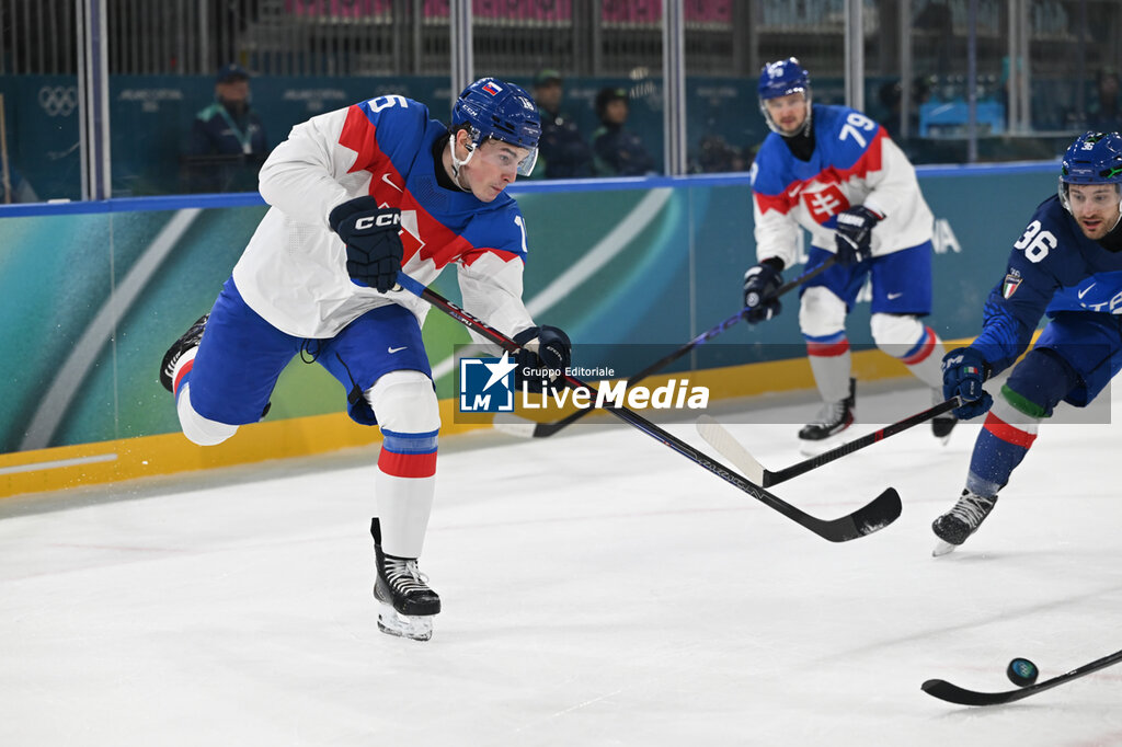 Men's Ice Hockey - Italia vs Slovacchia - OLYMPIC WINTER GAMES MILANO-CORTINA 2026 - OLYMPIC GAMES