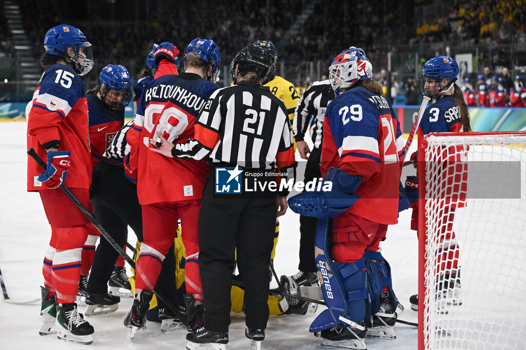 Women's Ice Hockey - Czechia vs Svezia - OLYMPIC WINTER GAMES MILANO-CORTINA 2026 - OLYMPIC GAMES