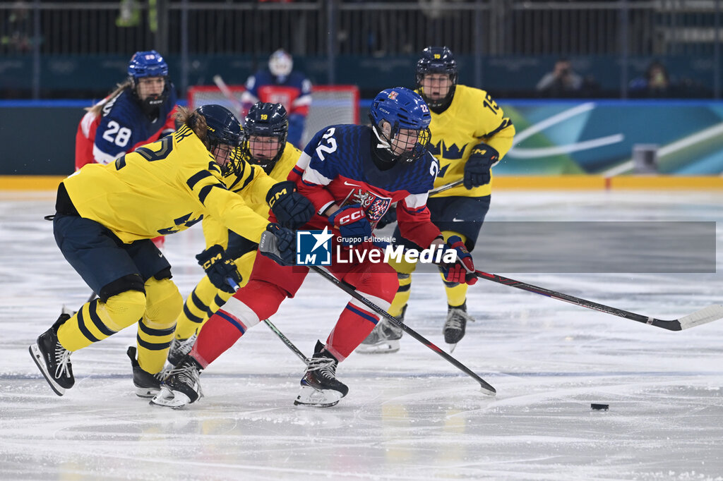 Women's Ice Hockey - Czechia vs Svezia - OLYMPIC WINTER GAMES MILANO-CORTINA 2026 - OLYMPIC GAMES