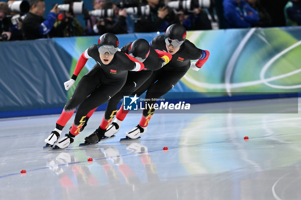 Speed Skating Men's Team Pursuit - Final B - OLYMPIC WINTER GAMES MILANO-CORTINA 2026 - OLYMPIC GAMES