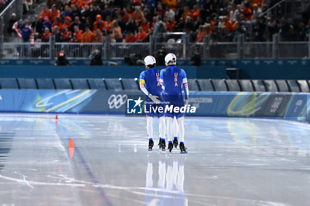 Speed Skating Men's Team Pursuit - Final A - OLYMPIC WINTER GAMES MILANO-CORTINA 2026 - OLYMPIC GAMES