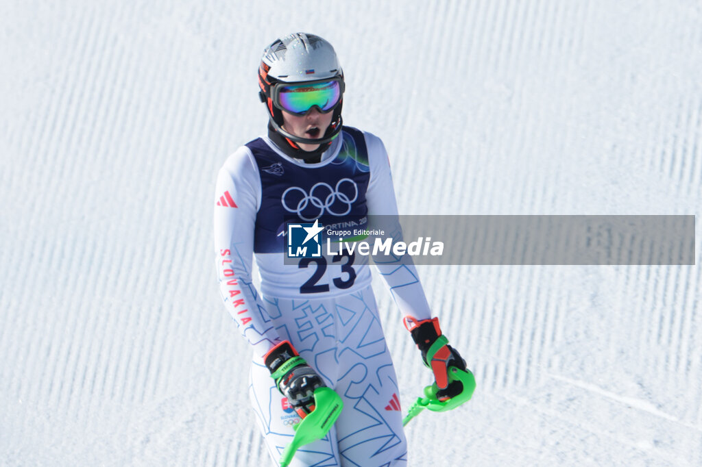 Alpine Skiing Women's Slalom - Run 2 - OLYMPIC WINTER GAMES MILANO-CORTINA 2026 - OLYMPIC GAMES