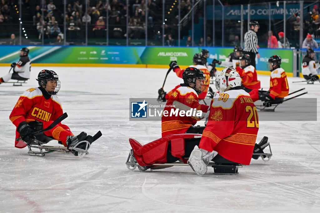 Paralympic WINTER GAMES MILANO-CORTINA 2026 - Para ice hockey - China vs Germany  - OLYMPIC WINTER GAMES MILANO-CORTINA 2026 - OLYMPIC GAMES