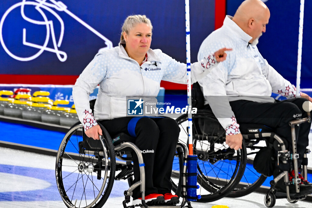 Wheelchair Curling Mixed Doubles Bronze Medal Game - Latvia vs United States (USA) - OLYMPIC WINTER GAMES MILANO-CORTINA 2026 - OLYMPIC GAMES