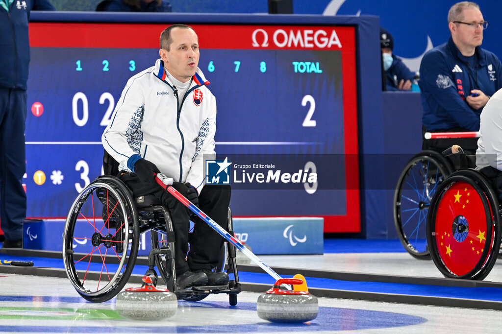 Wheelchair Curling Mixed Team Round Robin Session 9 - OLYMPIC WINTER GAMES MILANO-CORTINA 2026 - OLYMPIC GAMES