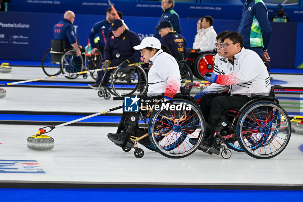 Wheelchair Curling Mixed Team Round Robin Session 9 - OLYMPIC WINTER GAMES MILANO-CORTINA 2026 - OLYMPIC GAMES