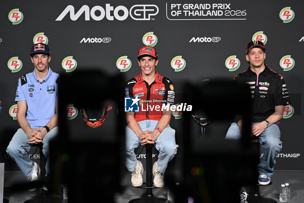 Press conference MotoGP Thailand Grand Prix - MOTOGP - MOTORS
