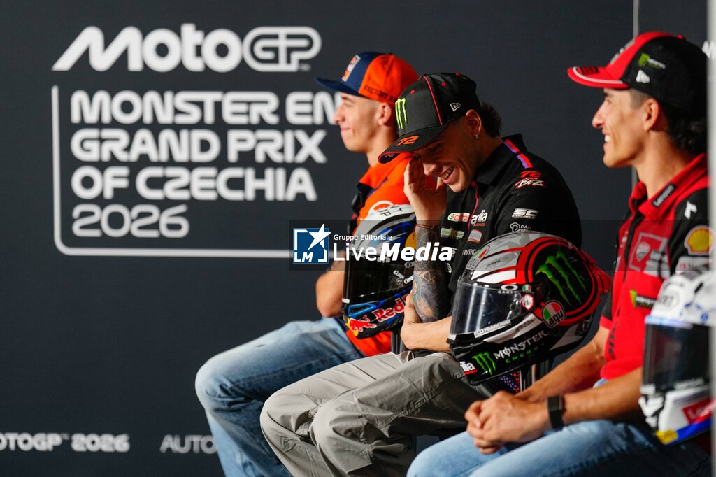 Press conference MotoGP GP of Czechia - MOTOGP - MOTORS