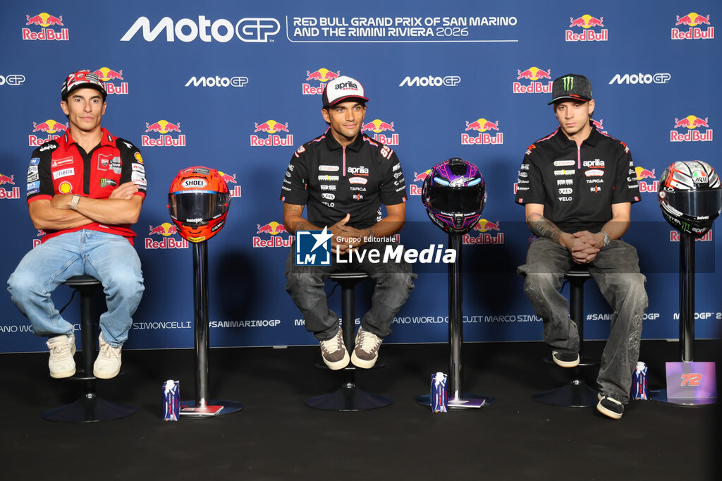 GP San Marino - Press Conference - MOTOGP - MOTORS