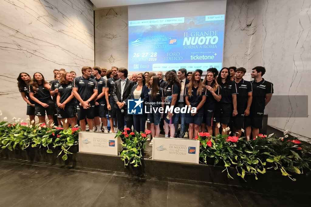 Press Conference for the Presentation of the 62nd Settecolli International Swimming Championships - SWIMMING - SWIMMING