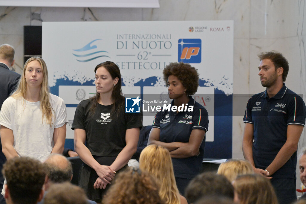 Press Conference for the Presentation of the 62nd Settecolli International Swimming Championships - SWIMMING - SWIMMING