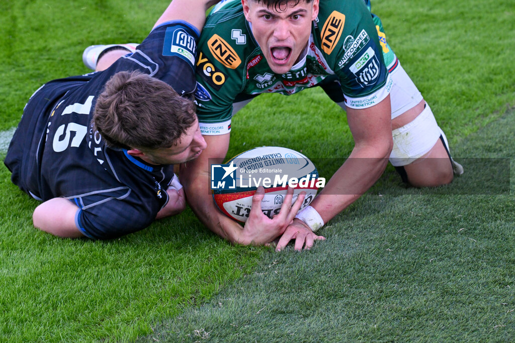 Benetton Rugby vs Glasgow Warriors - UNITED RUGBY CHAMPIONSHIP - RUGBY