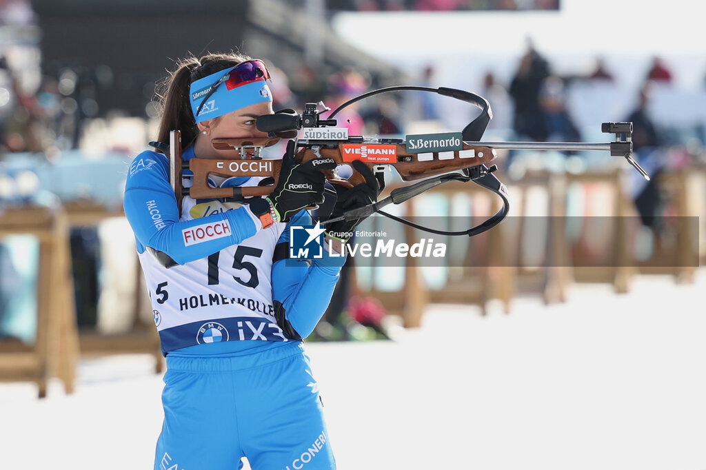BIATHLON - WORLD CUP - OSLO - WOMEN 7,5 KM SPRINT - BIATHLON - WINTER SPORTS