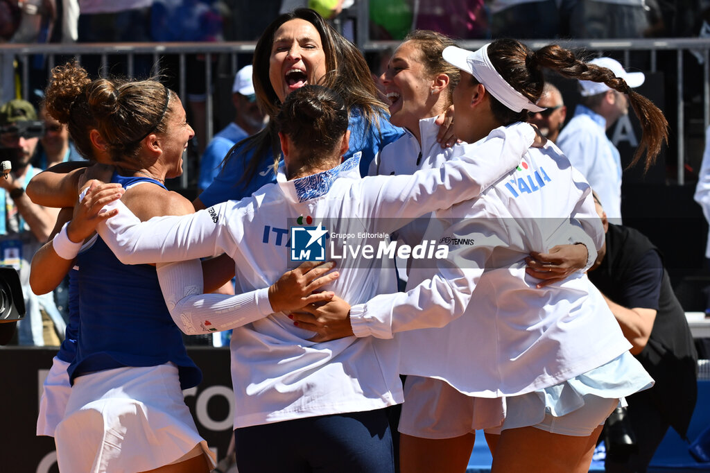 BJK Cup Qualifiers - Italy vs Japan - INTERNATIONALS - TENNIS