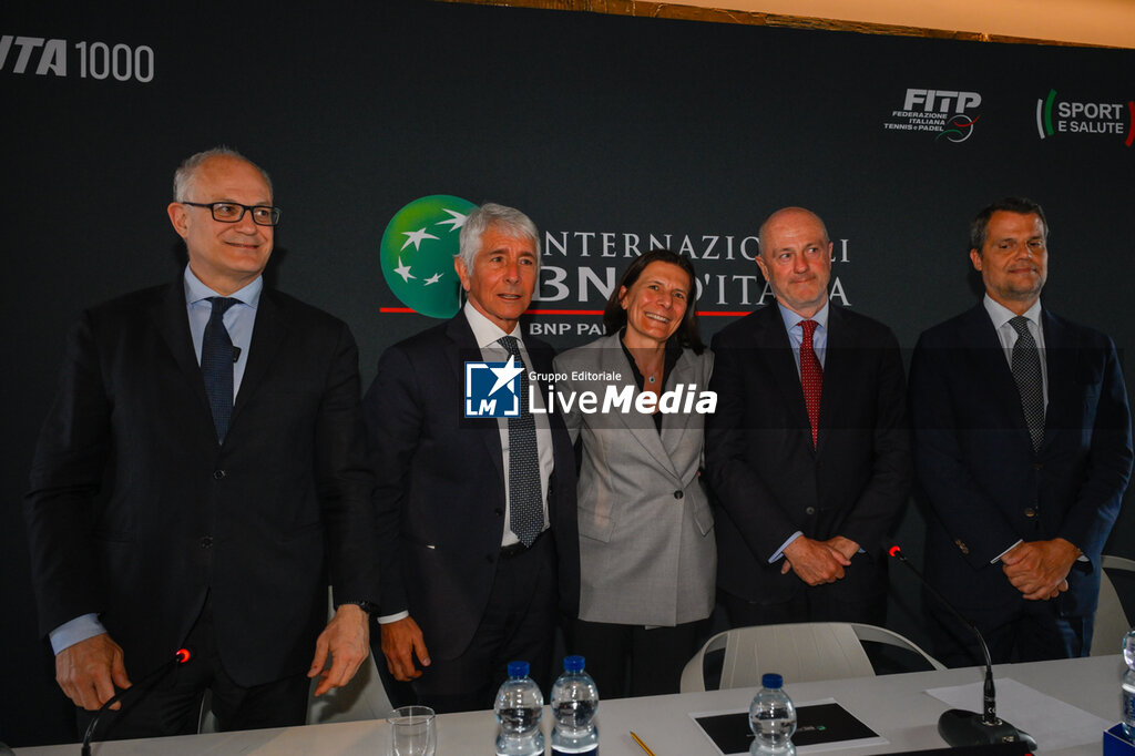 Internazionali BNL d'Italia 2026 - Press Conference - INTERNATIONALS - TENNIS
