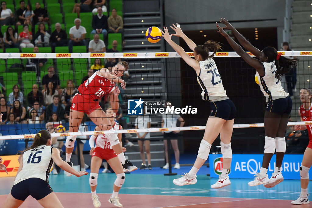 AIA Aequilibrium Cup Women Elite - Italy vs Poland - FRIENDLY MATCH - VOLLEYBALL