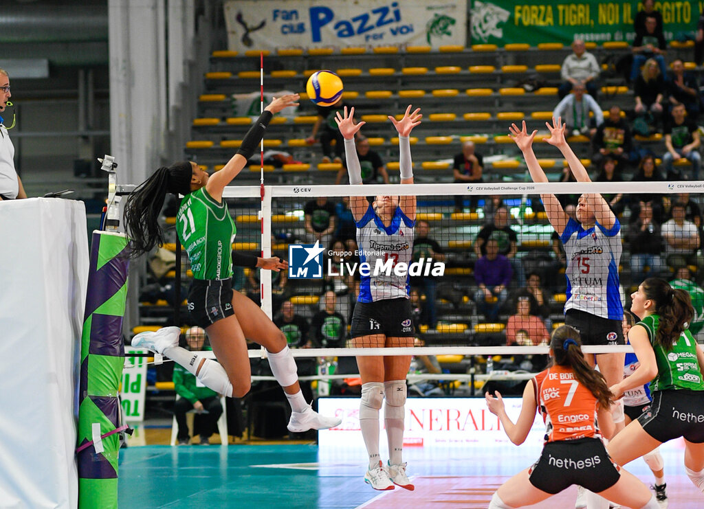 Megabox group Vallefoglia vs Fatum Nyiregyhaza  - CHALLENGE CUP WOMEN - VOLLEYBALL