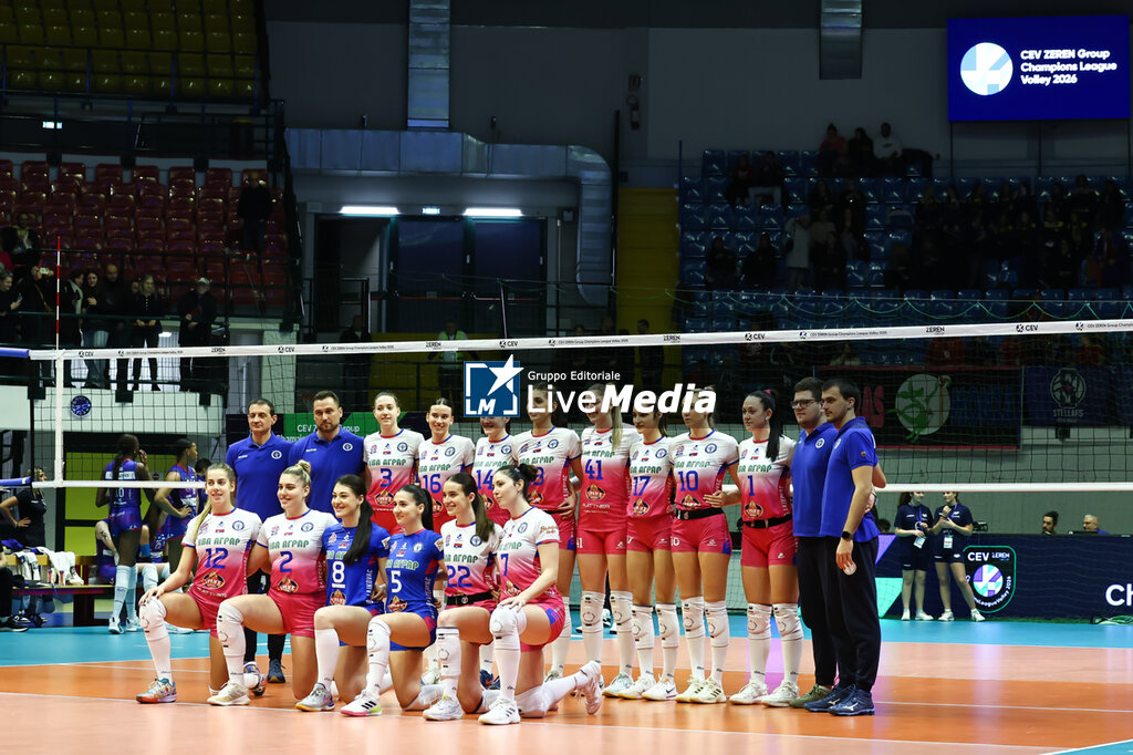 Numia Vero Volley Milano vs OK Zeleznicar Lajkovac - CHAMPIONS LEAGUE WOMEN - VOLLEYBALL