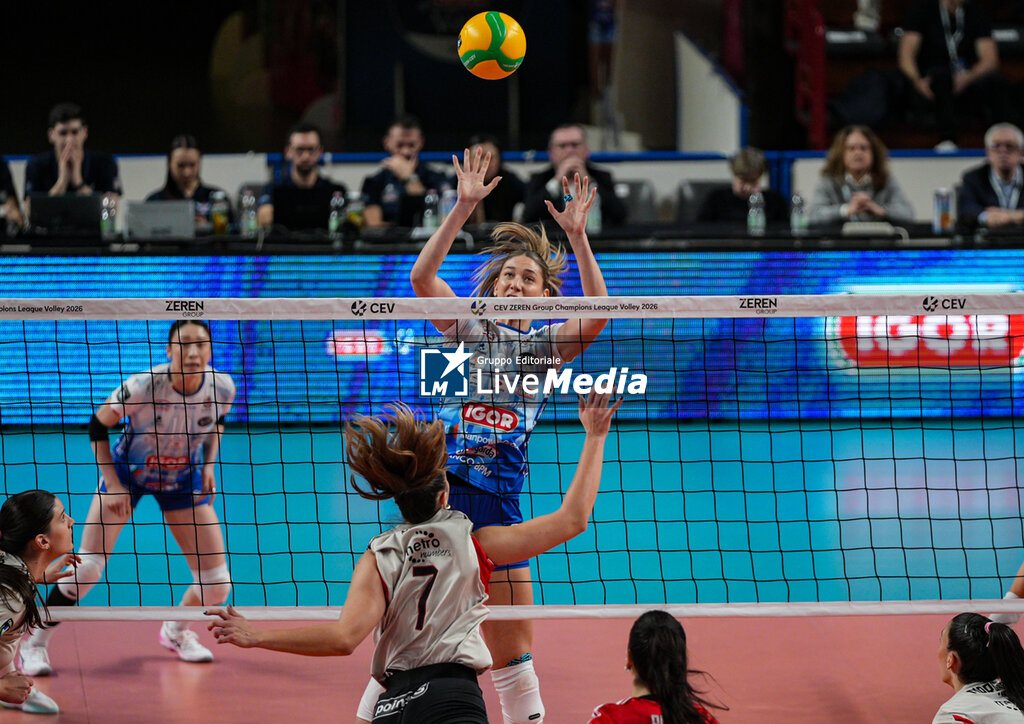 Igor Gorgonzola Novara vs Sport Lisboa e Benfica - CHAMPIONS LEAGUE WOMEN - VOLLEYBALL