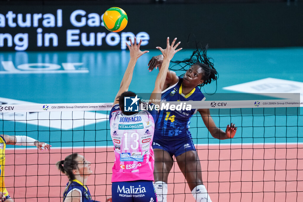 Savino Del Bene Scandicci vs Igor Gorgonzola Novara - CHAMPIONS LEAGUE WOMEN - VOLLEYBALL
