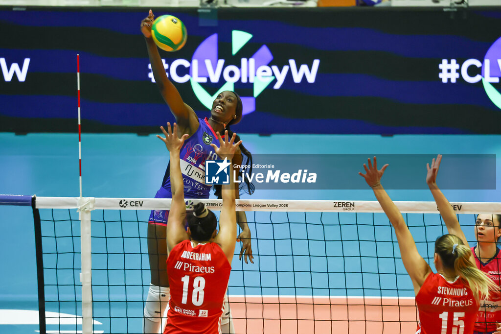 Numia Vero Volley Milano vs Olympiacos Piraeus - CHAMPIONS LEAGUE WOMEN - VOLLEYBALL