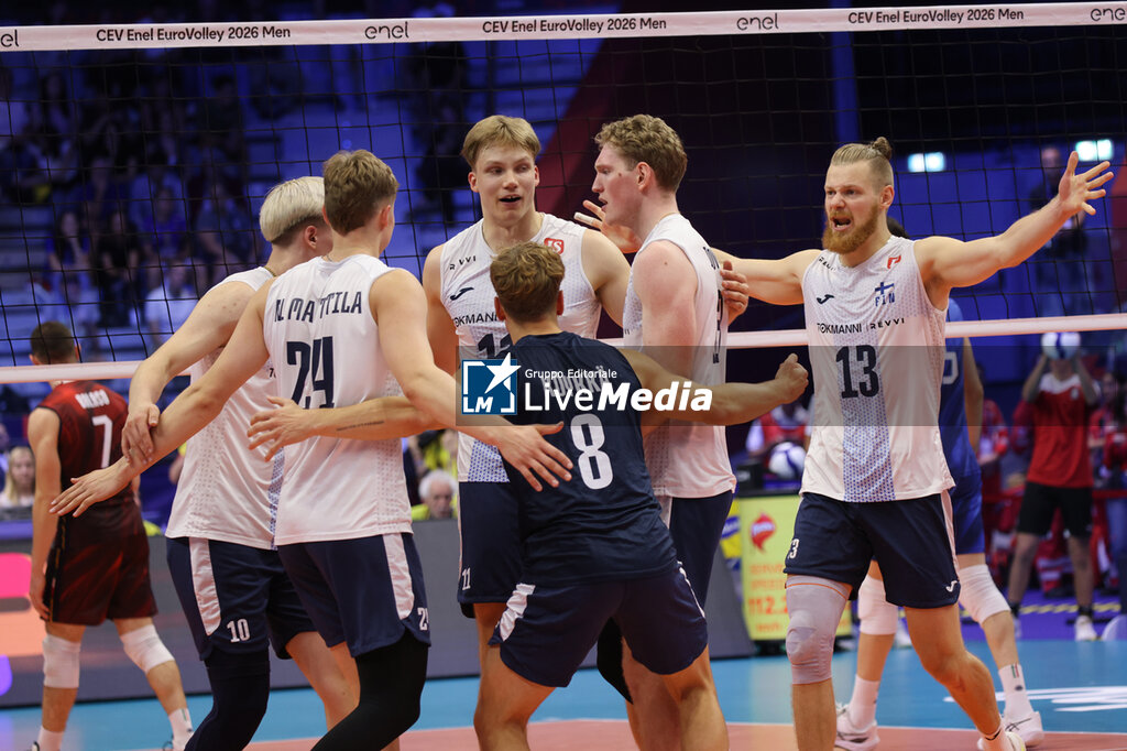 Italy vs Finland - CEV EUROVOLLEY MEN - VOLLEYBALL
