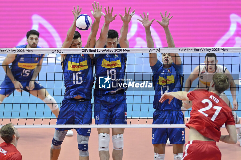 Italy vs Denmark - CEV EUROVOLLEY MEN - VOLLEYBALL