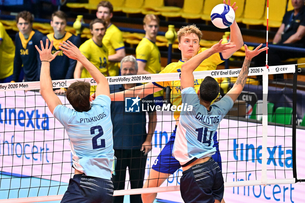 Greece vs Sweden - CEV EUROVOLLEY MEN - VOLLEYBALL