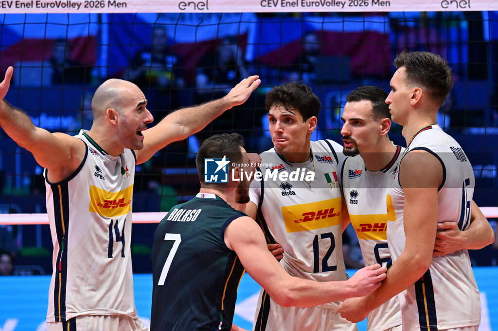 Italy vs Czechia - CEV EUROVOLLEY MEN - VOLLEYBALL