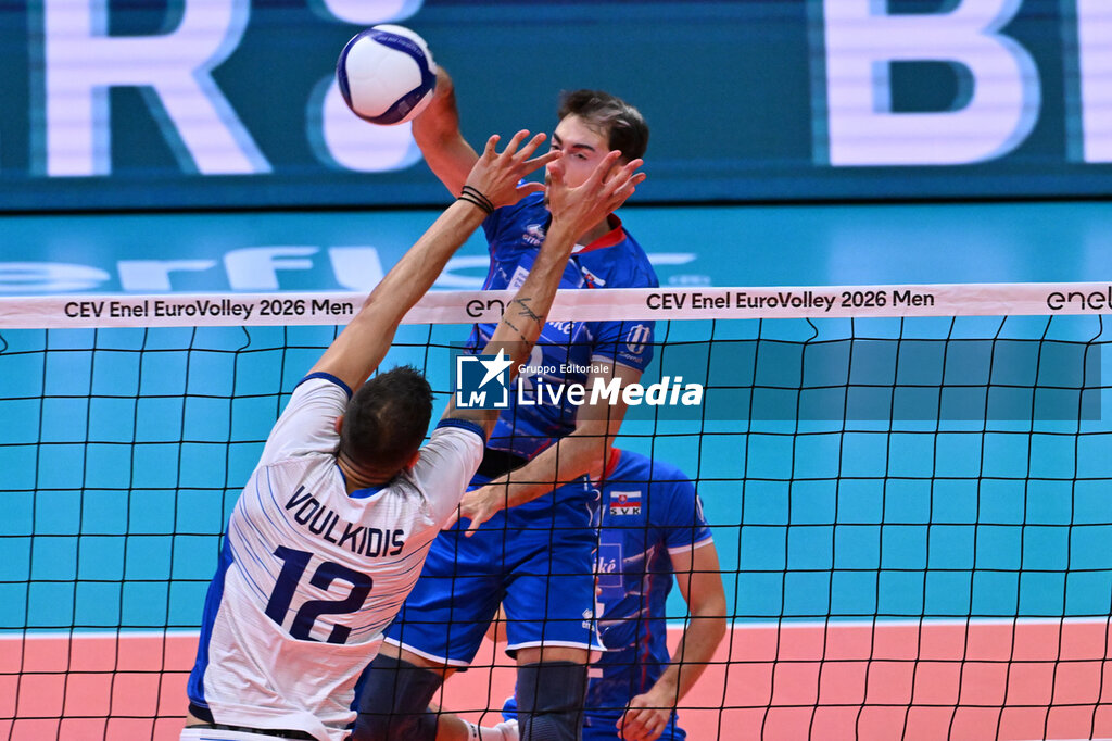 Slovakia vs Greece - CEV EUROVOLLEY MEN - VOLLEYBALL