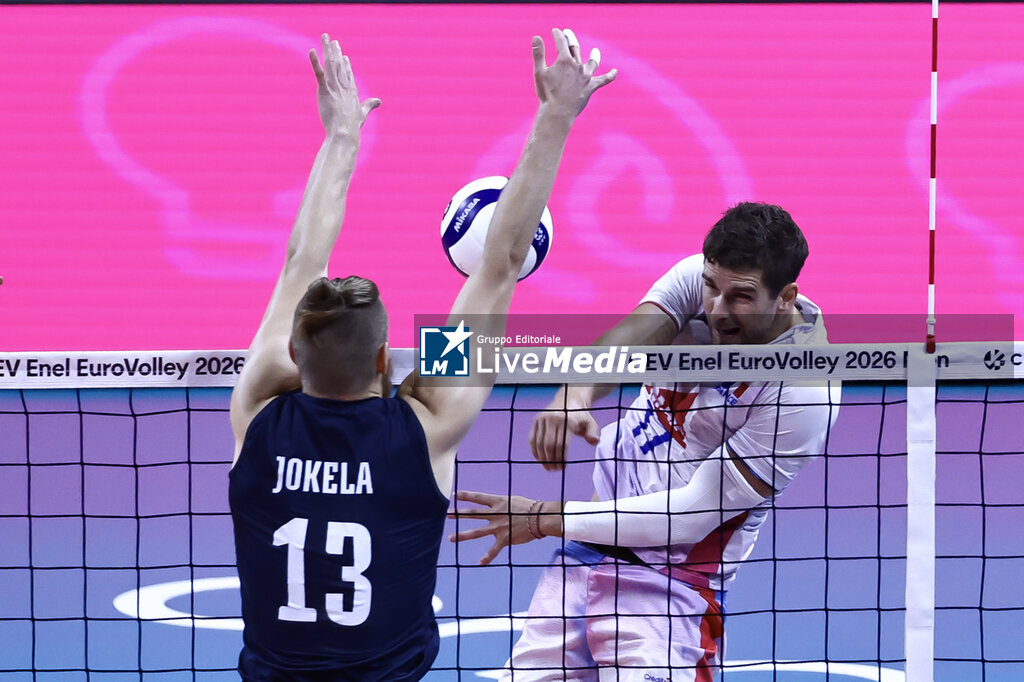 Eurovolley 2026 - Semifinal - Finland vs France - CEV EUROVOLLEY MEN - VOLLEYBALL