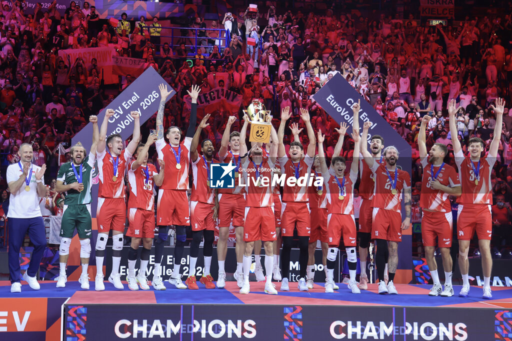 Final Gold Medal - France vs Poland - CEV EUROVOLLEY MEN - VOLLEYBALL