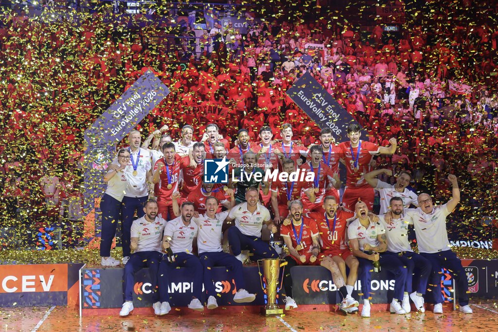 Eurovolley 2026 - Final Gold Medal - France vs Poland - CEV EUROVOLLEY MEN - VOLLEYBALL