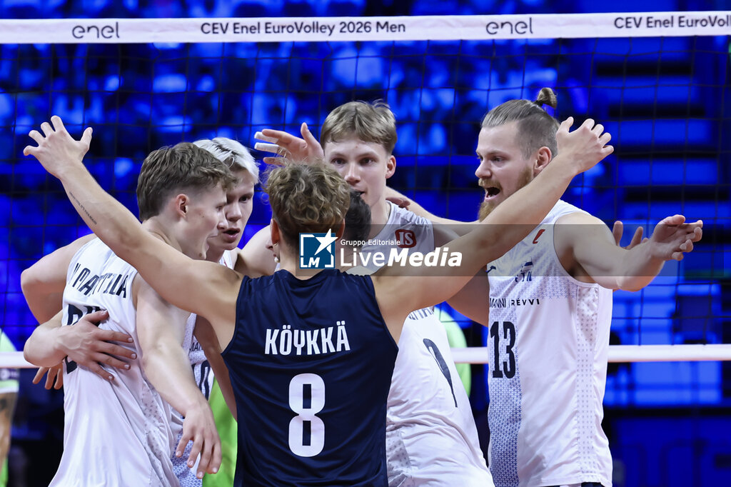 Eurovolley 2026 - Final Bronze Medal - Finland vs Slovenia - CEV EUROVOLLEY MEN - VOLLEYBALL
