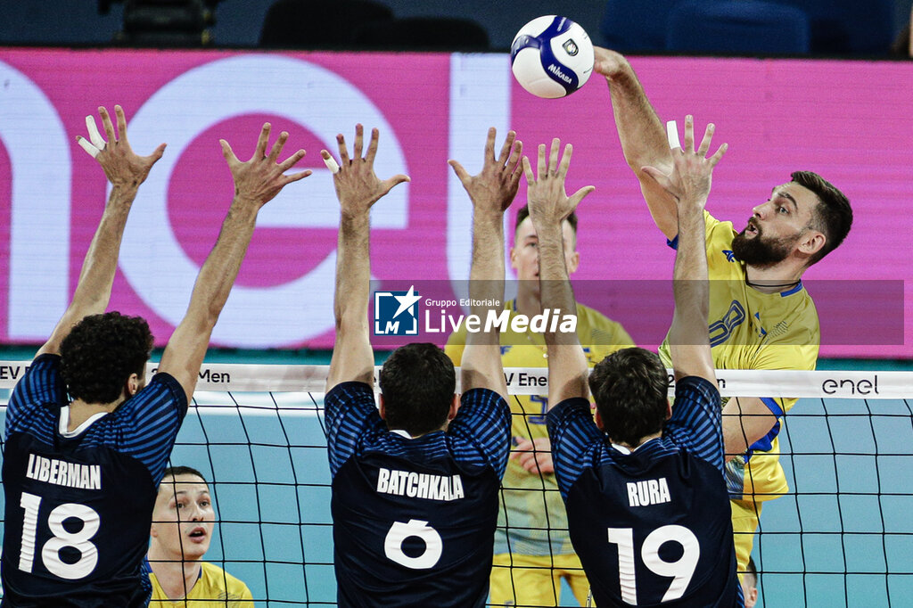 Pool Phase - Israel - Ukraine - CEV EUROVOLLEY MEN - VOLLEYBALL