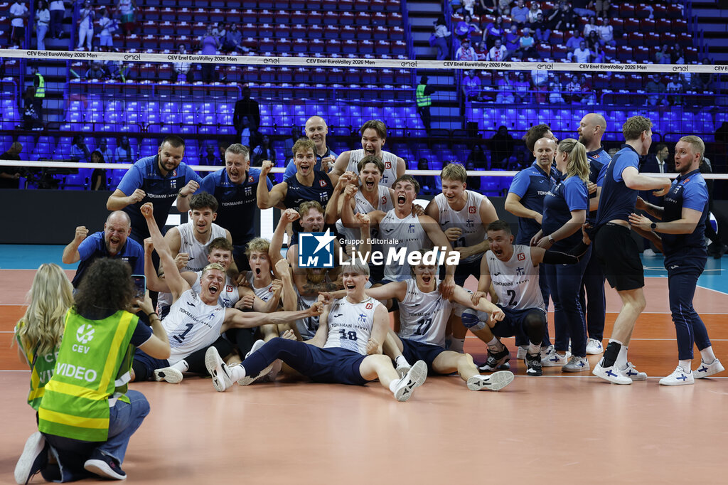 Eurovolley 2026 - Final Bronze Medal - Finland vs Slovenia - CEV EUROVOLLEY MEN - VOLLEYBALL